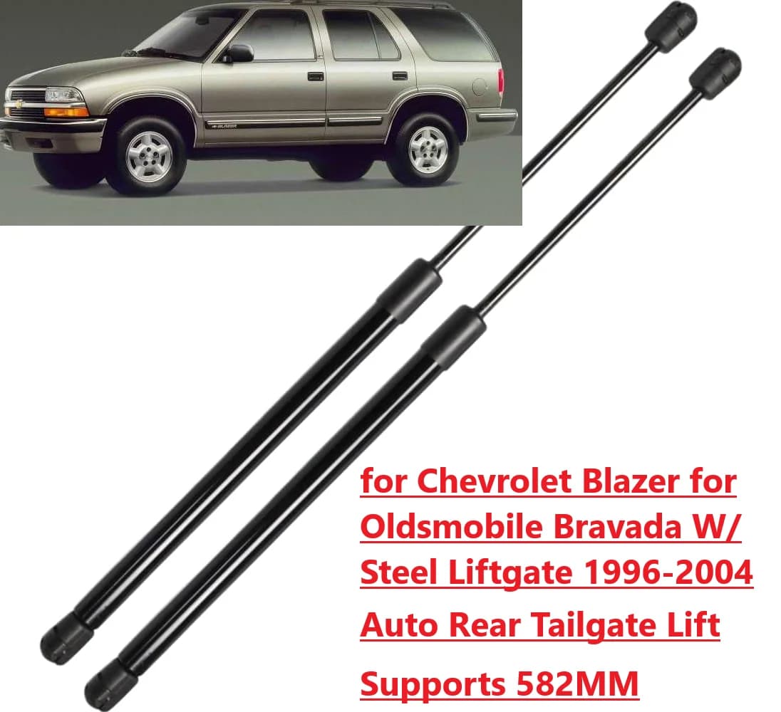 Ammortizzatori a Gas per Portellone Posteriore/Vetro Posteriore da 583MM per Chevrolet Blazer S10 GMC Jimmy Bravada 1994-2005 - Supporto di Sollevamento