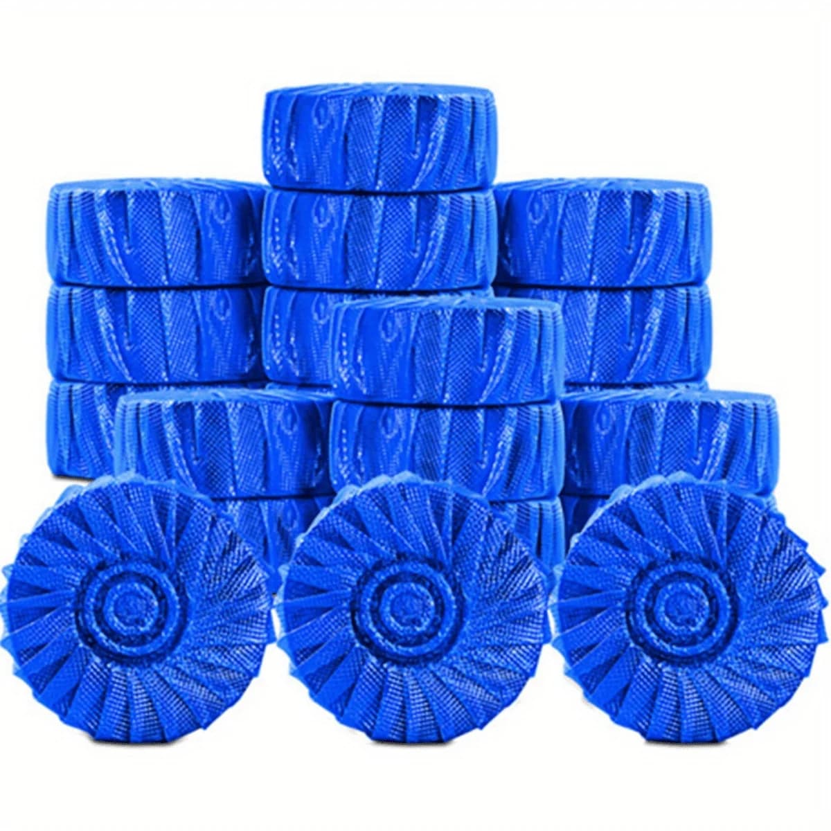 12 Toiletrying tablets - Gentle fragrance, removes odours, suitable for plastic surfaces, ideal for home bathroom