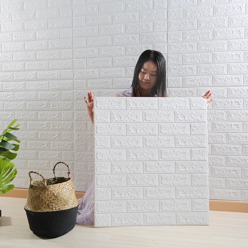 70 cm * 100 cm FAI DA TE 3D Modello di Mattoni Pannelli Murali Carta Da Parati Impermeabile per Soggiorno Camera Da Letto Cucina Sfondo adesivi murali Decor