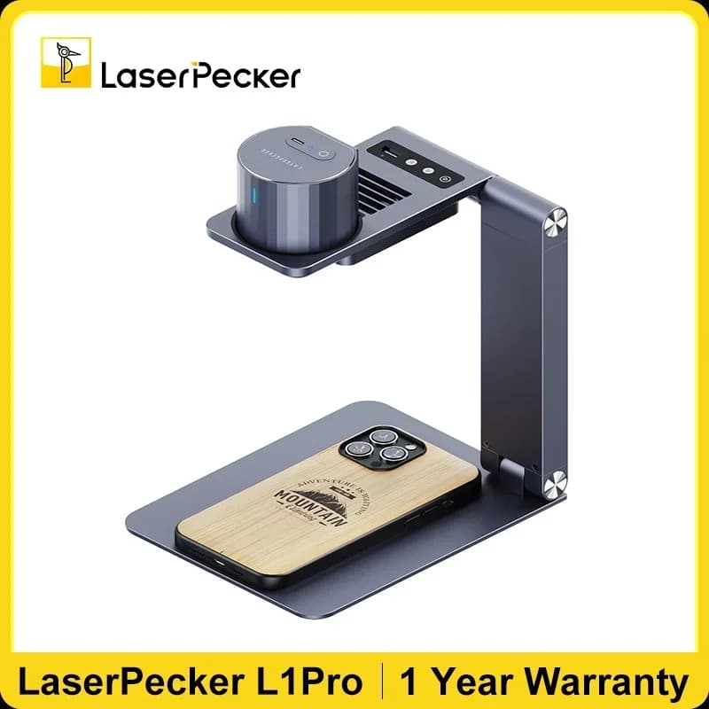 LaserPecker Engraver with Laser Instrument 405nm for LP1 Pro Wood Paper Portable Laser Engraving Machine