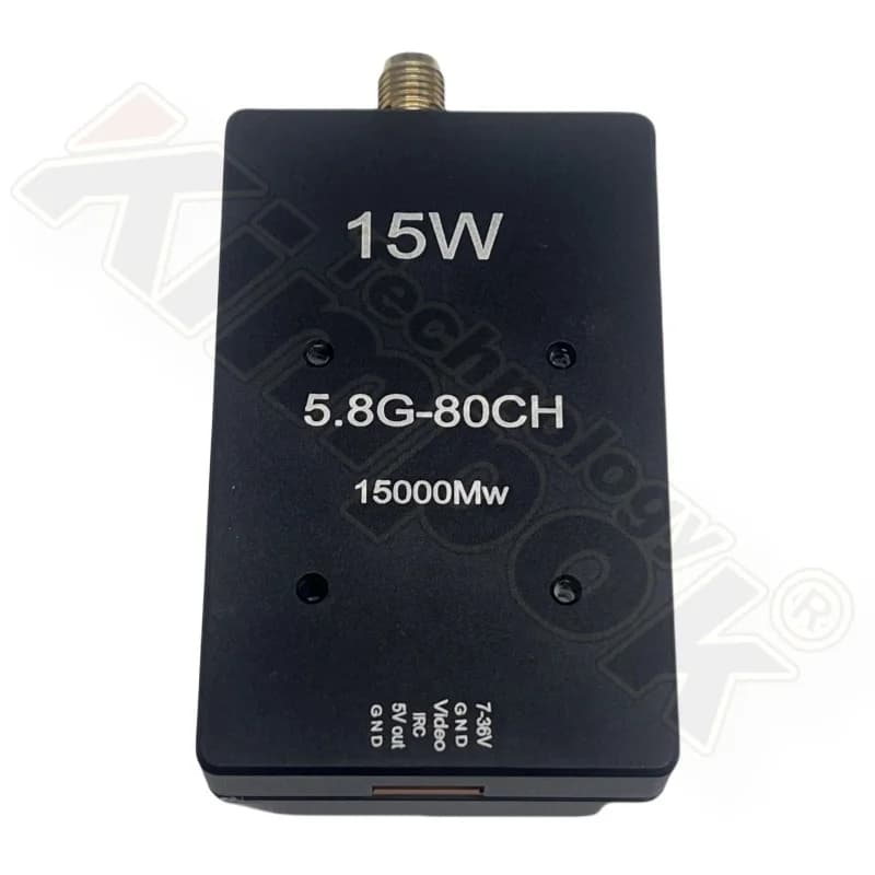 Trasmettitore video wireless 15W 5.8G 5.8Ghz VTX Trasmissione remota Accessori drone FPV ad alta potenza 5.8GHz