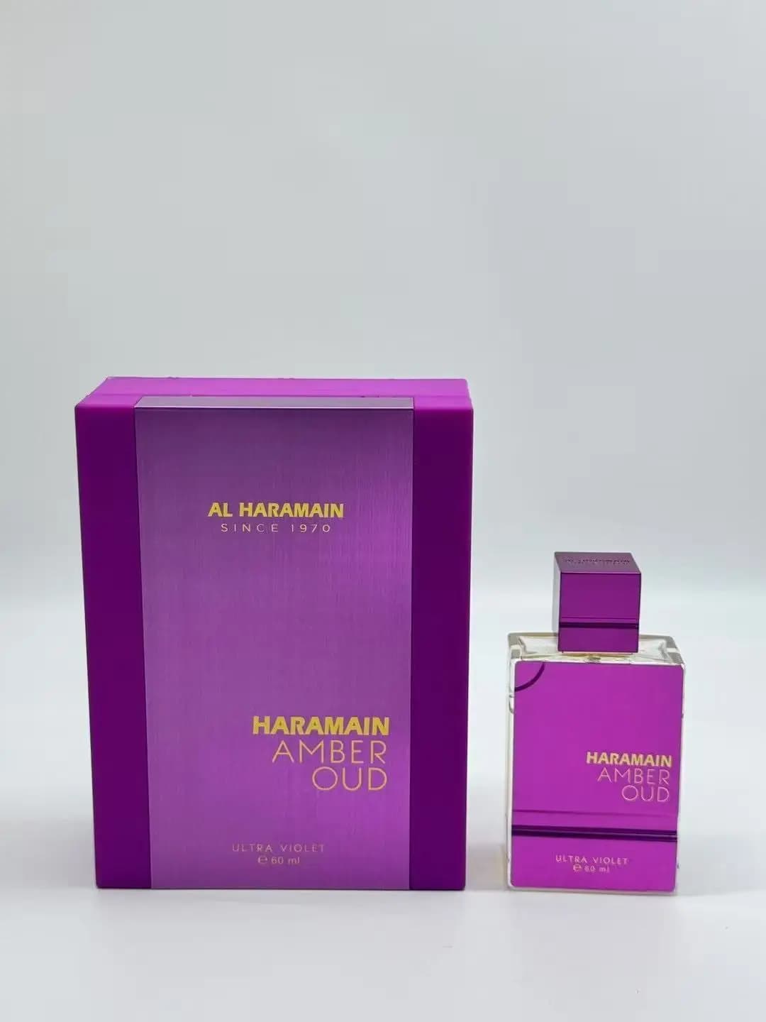 Al Haramain Amber Oud Ultra Violet Eau de Parfum Unisex, Fragranza Ricca di Oud e Ambra per Tutte le Occasioni