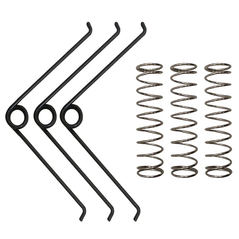 10 pcs V/round shape steel elasticity compression spring gardening soft scissors garden accessories pruning manual tools parts