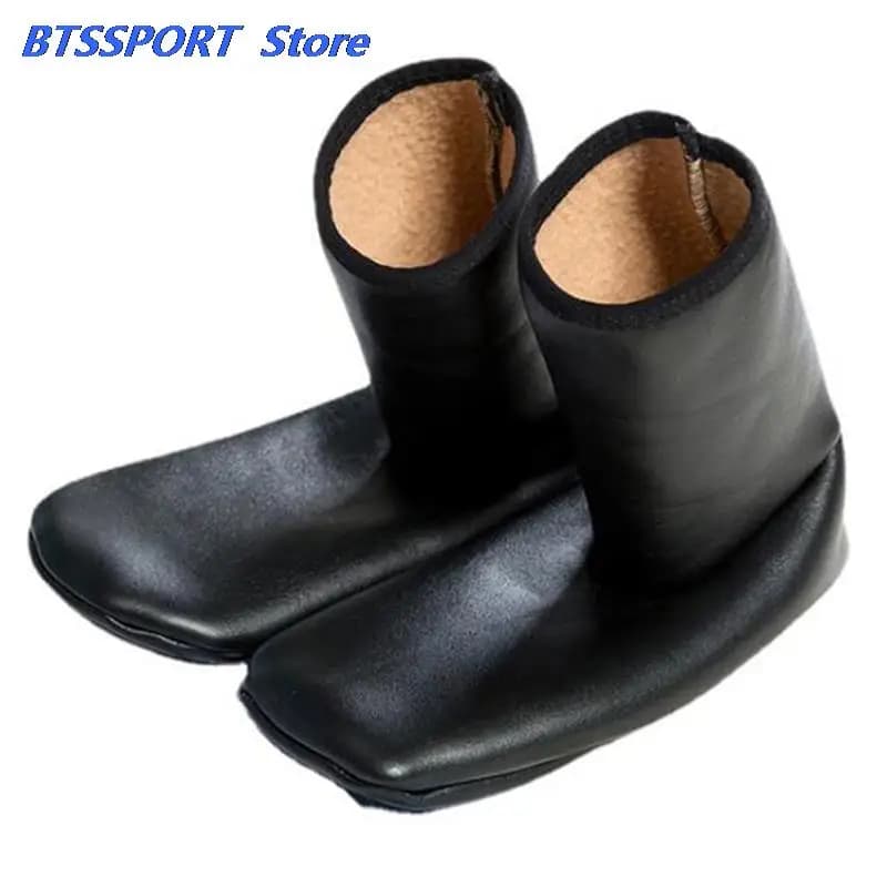 Pantofola per stivali termici in pelle calda invernale Unisex calzini morbidi antiscivolo per interni calzini morbidi antiscivolo per uomo donna