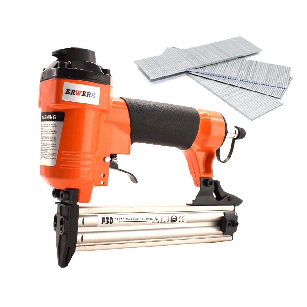Pistola pneumatica per chiodi ad aria Brad Nailer F30 18GA per la lavorazione del legno dei mobili