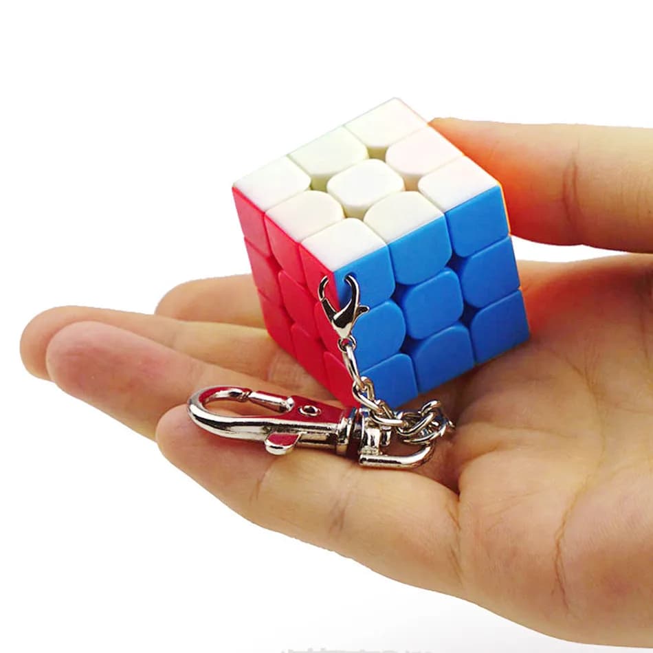 MoYu Mofangjiaoshi 3 cm 3.5 CM Mini 3x3x3 Cubo Magico Portachiavi Giocattoli Educativi Professionali Portachiavi cubo magico Puzzle