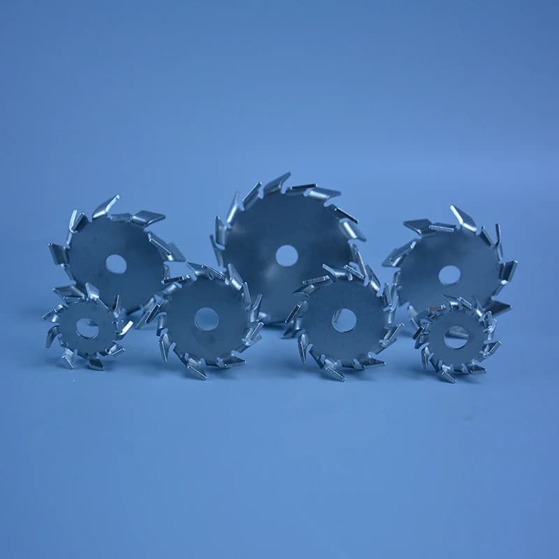 304 in acciaio inox stir bar dente di sega tipo agitatore dispersione disco, lab piatto rotondo dispersione Elica pala di agitazione Frullatore