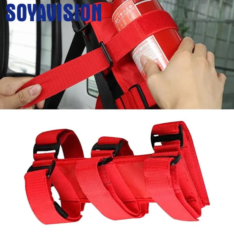 Supporto universale per estintore Roll Bar per auto Oxford di grandi e piccole dimensioni per Jeep Wrangler TJ JK JL 1997-2022 Accessori auto