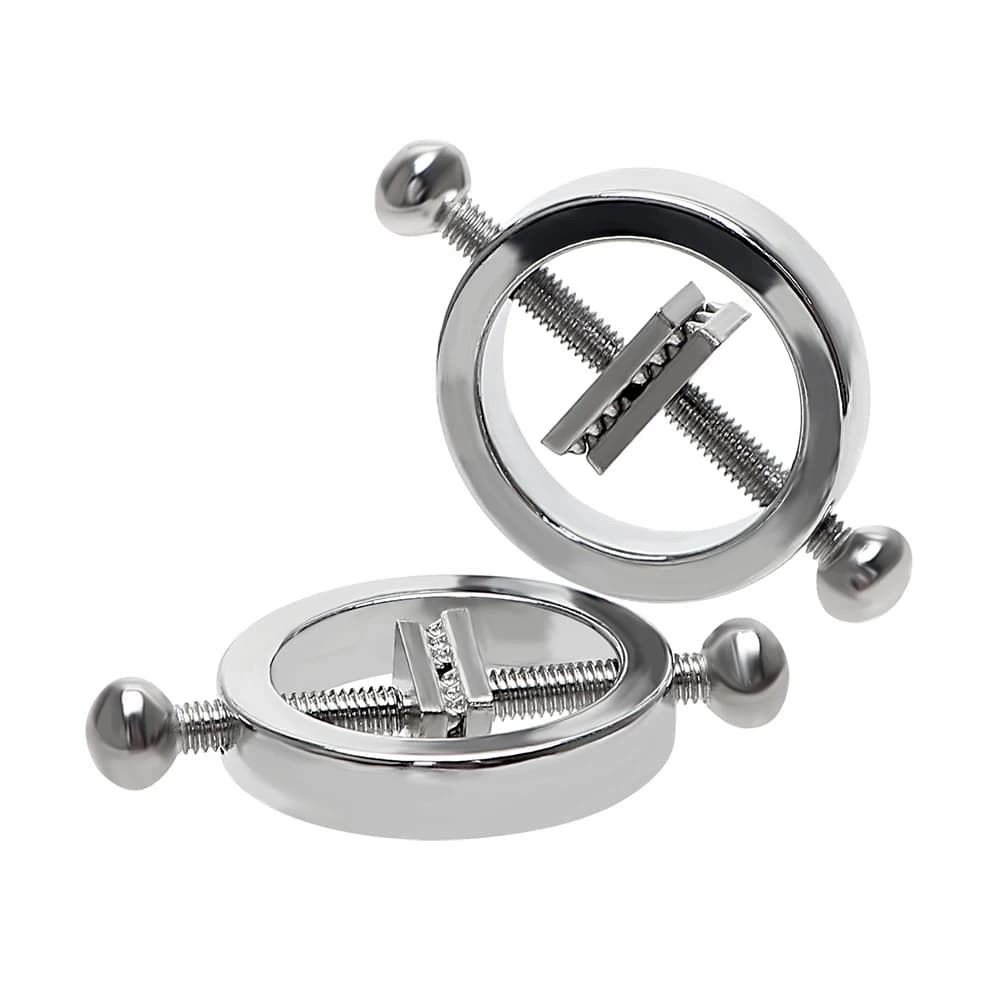 Metal Nipple Clamps for Women Clips for Breast Clitoris Tools for Couples Set of Bondage Games for Adults Erotic Products Machine Sex Toy Store