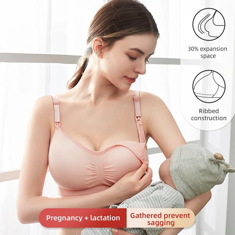 High Quality Maternity Bra High Quality Maternity Bra Breathable Breasting Sleeve For Women Nursing Bra Maternity Bra Push Up