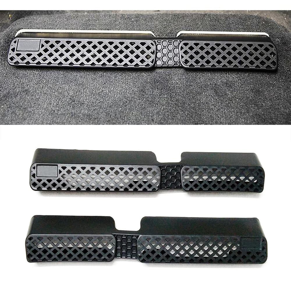 For Porsche Macan 2014-2020 under the floor of the seat AC heat air conditioner venting grid protective cover Car Styling Trim