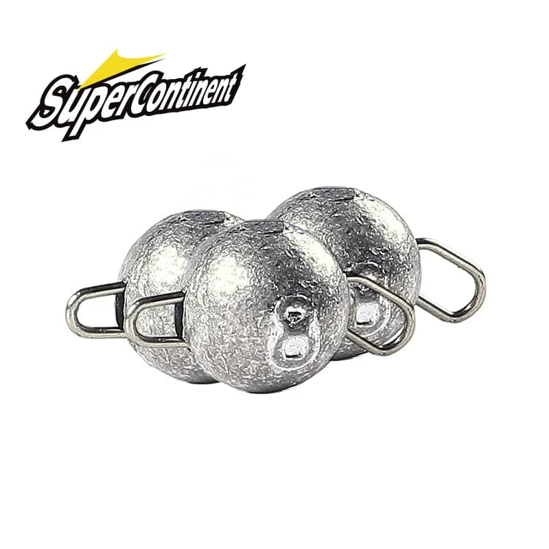Supercontinent Cheburashka Sinker Jig Fishing Head Bullet weights Group of soft baits 2g4g6g8g10g12g14g16g18gHook engraved