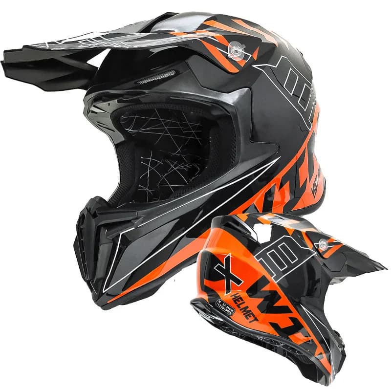 Casco integrale da motocross fuoristrada Caschi da cross ATV Casco da moto da corsa Dirt Bike Capacete De casco Moto