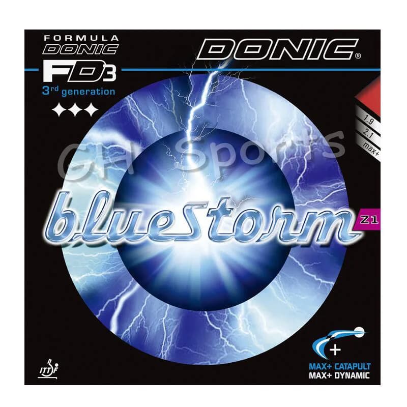DONIC BLUESTORM BlueStorm Z1 / Z2 / Z3 Ping Pong in gomma Spugna da ping pong Tenis De Mesa