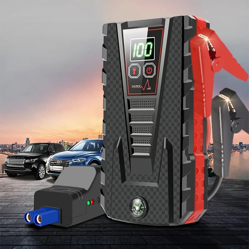 37800mAh Car Jump Starter Power Bank caricabatteria portatile per auto caricabatterie 12V dispositivo di avviamento benzina Diesel Car Starter Buster