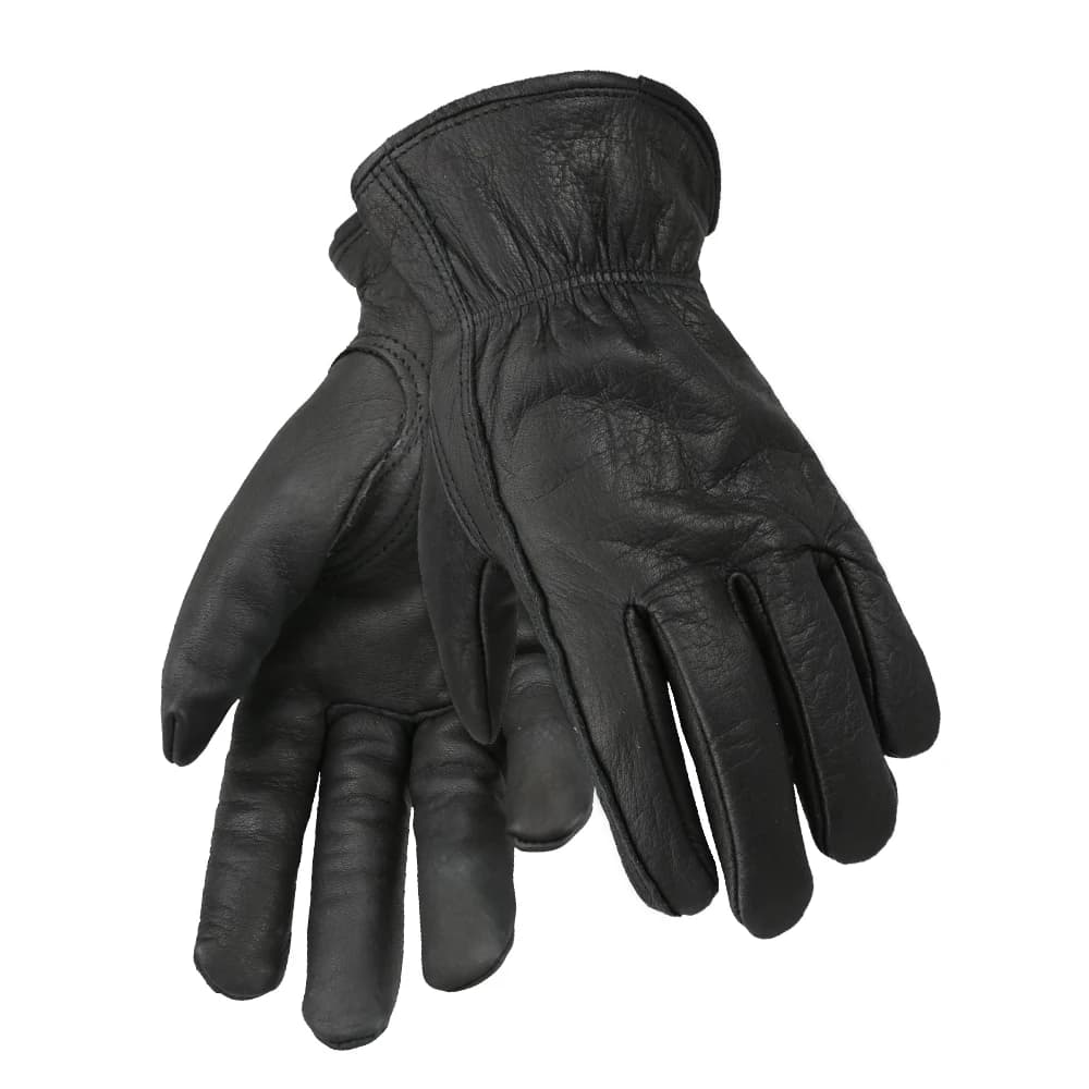 Guanti da lavoro invernali guanti da lavoro di sicurezza in pelle bovina fredda guanti da moto in pelle con fodera in pile