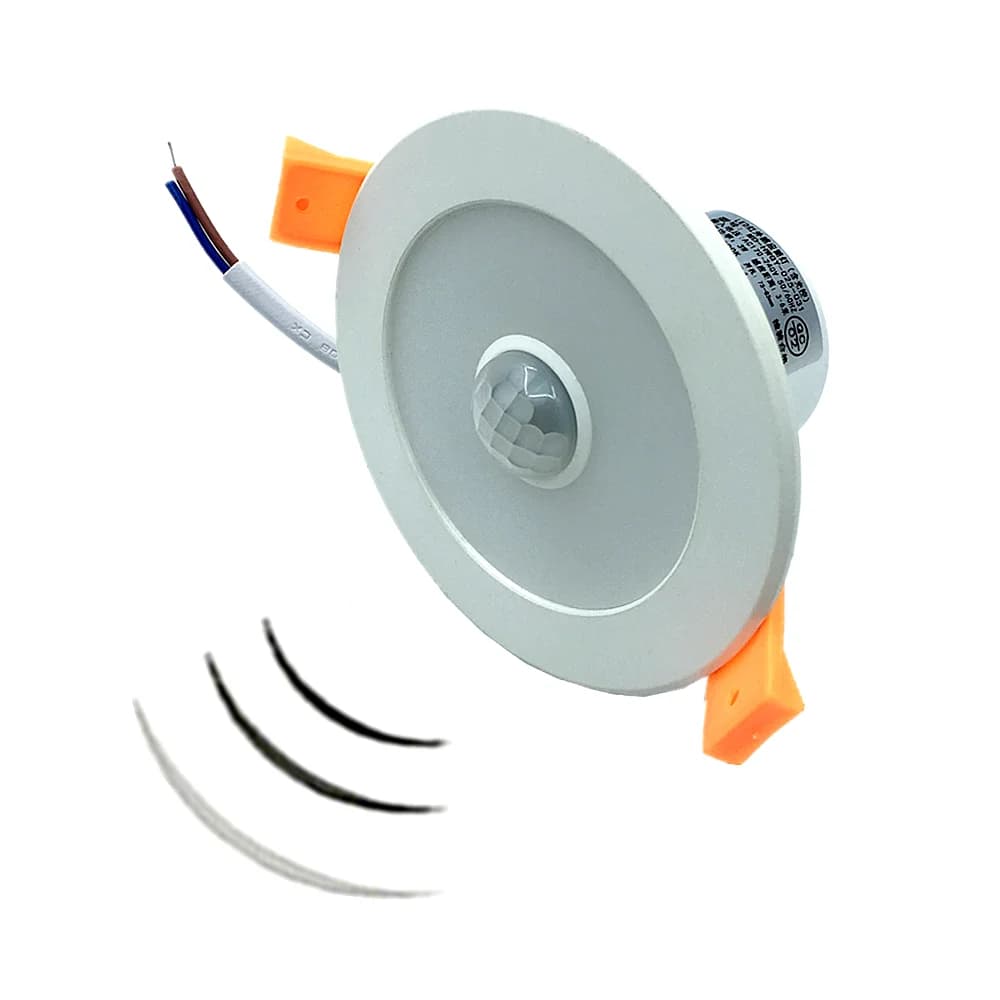 5W 7W 9W PIR sensore di movimento LED Downlight incasso a soffitto Spot lampada ingresso corridoio scala passerella Garage Smart Home Light 220V
