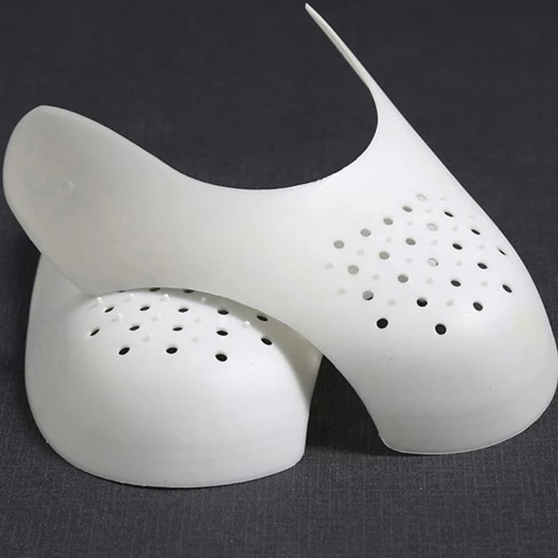 Protezione antipiega per scarpe Anti piega Piegatura Crepa Puntale Supporto Barella per scarpe Leggero Scudo per mantenere Scarpe da ginnastica Cura invernale