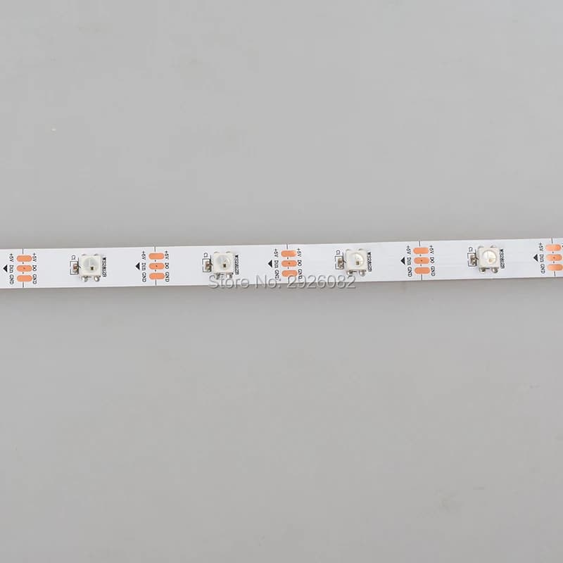 1M 30LED WS2812B Full Color HAS CONTACT THE WS2811 Built-in Strip Light Raspberry Pi Pixel Display Arduino FAI DA TE Digital Flexible Tape