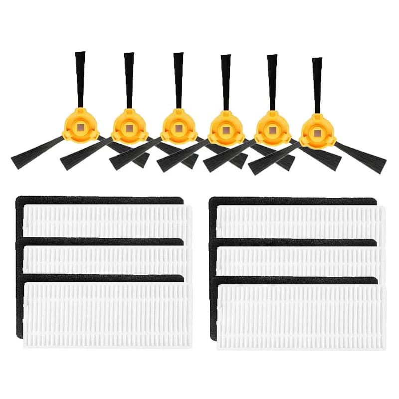 Side brush HEPA Filter Mop Cloth for Ecovacs Deebot 600 601 605 710 711 715 Cleaner Robotic robot Vacuum Cleaner Parts brushes