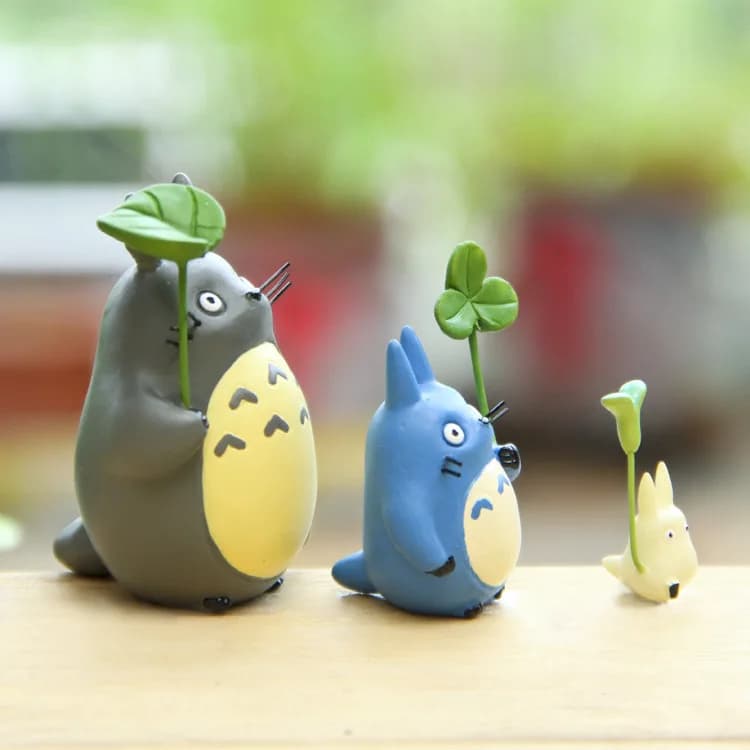 Bambole in resina fai-da-te paesaggio figurine in miniatura Kawaii Cartoon Animal Miniature Garden Toy Decoration per bambini ZH025
