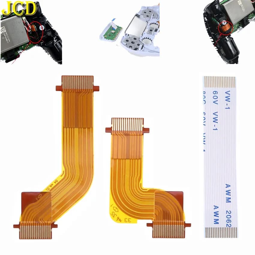 Per Dualsense Sinistra Destra R1 R2 L1 L2 Motore Collegare Nastro Cavo Della Flessione Maniglia Scheda dei Bottoni Per PS5 Controller Touch Cavo a Nastro
