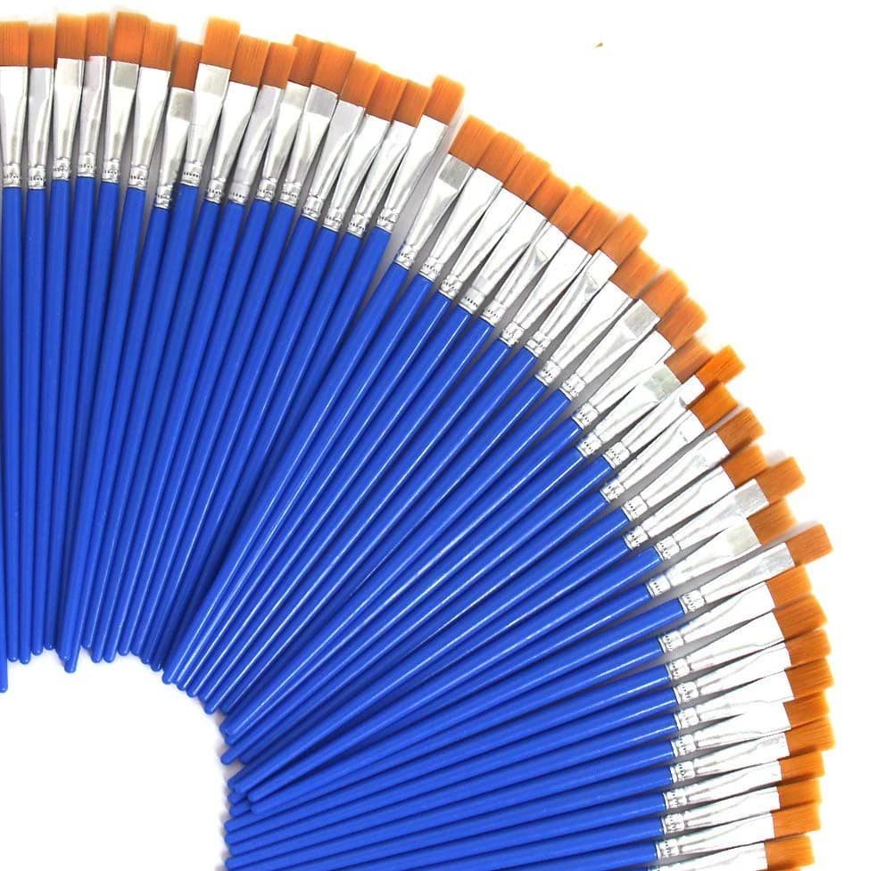 20 pezzi piccoli pennelli per capelli in nylon pregiato per disegnare pennelli per acquerello pennelli penna per bambini arte per fornitori di artisti