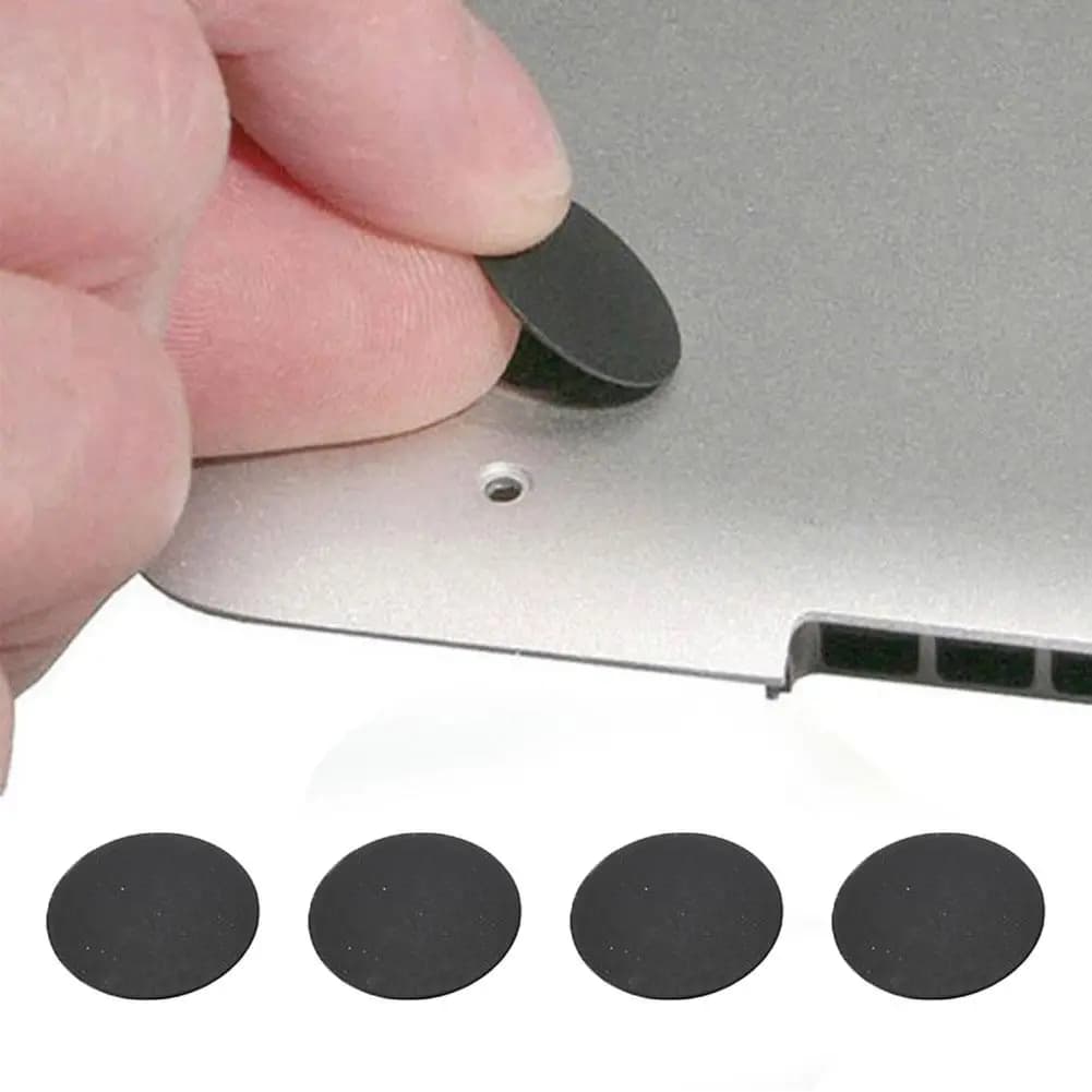 4 pz/lotto Custodia Inferiore Piedini In Gomma Supporto Del Computer Portatile Piedini di Ricambio Base per MacBook Pro-A1278 A1286 A1297 13/15/17 pollici