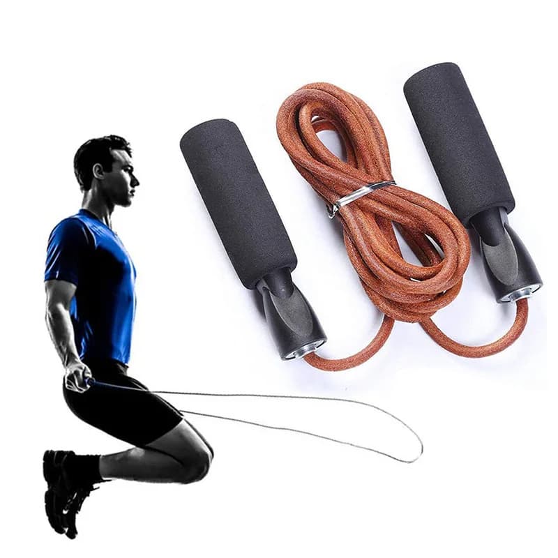 Women and men jumping ropes for jumping adjustable length training speed aerobic exercise fitness training