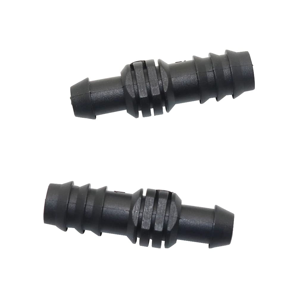 25 Pz Spinato 12mm A 16mm Tubo Dritto Connettori Acqua Da Giardino Attacco Rapido Connettore Giardinaggio Irrigazione Impianti idraulici Raccordi