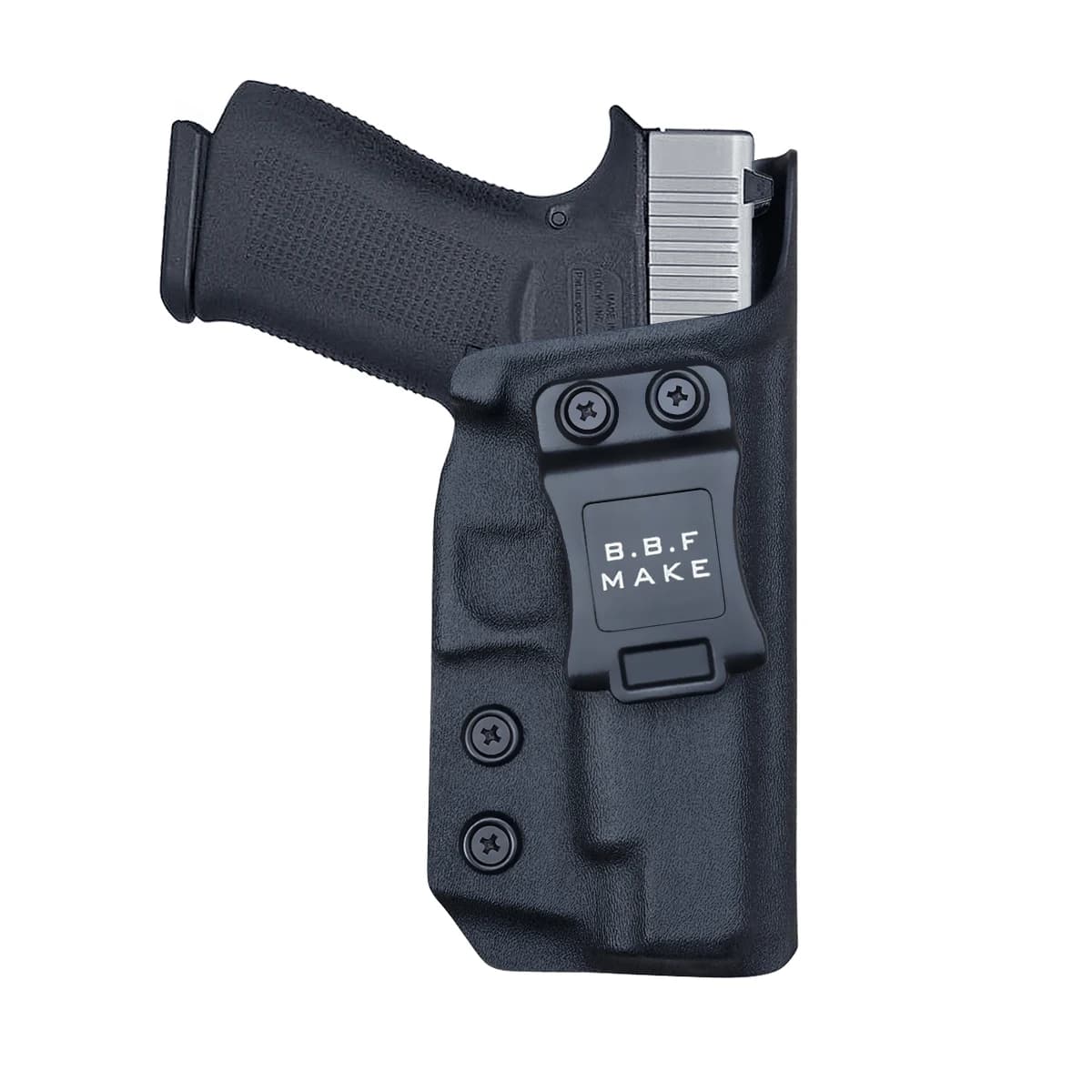 B.B.F crea fondina Glock 48, fondina IWB Kydex adatta su misura: Glock 48 pistola-cintura interna nascosta Carry - No Jitter