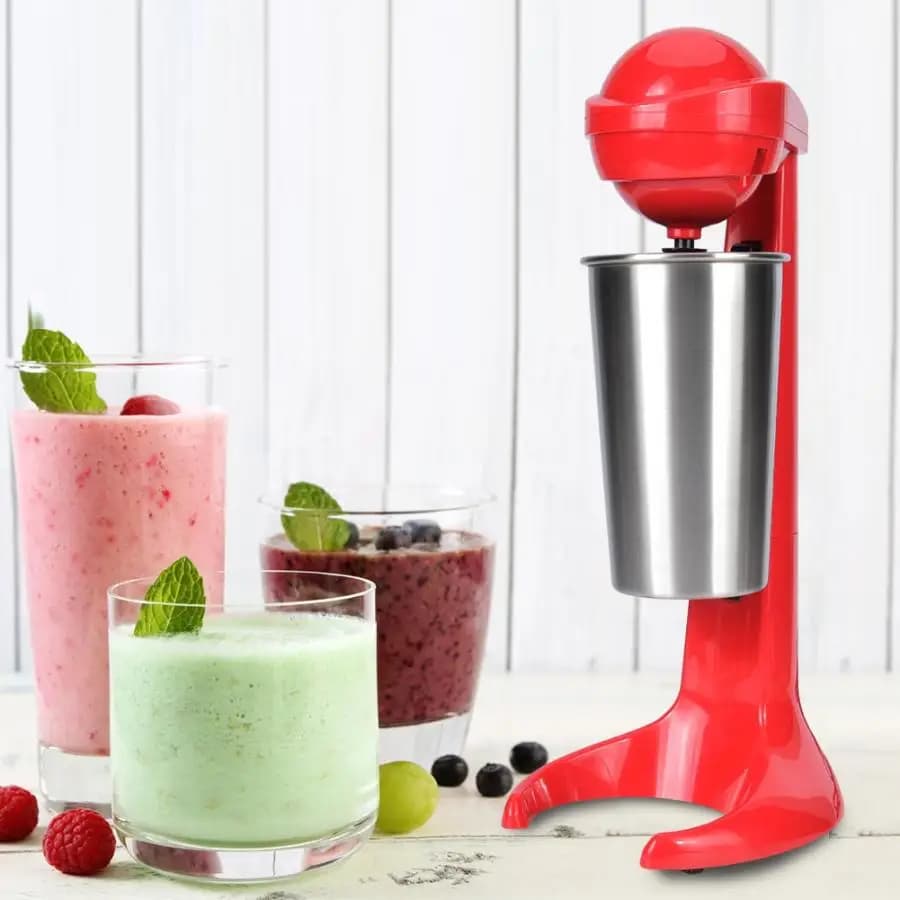 Frullatore a doppia testa Mixer per alimenti frullatore multifunzione frullatore per gelato montalatte elettrico agitatore per Cocktail al caffè