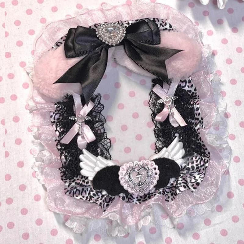 1PC finished product supports ACG font photos, Guka display, painkiller package, filling decoration, lace photo card holder