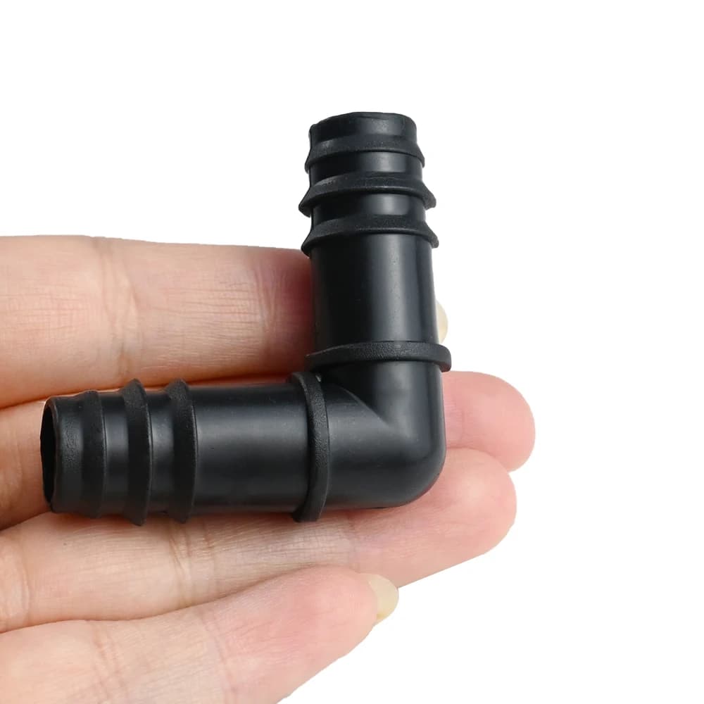 Kit raccordi per irrigazione a goccia da 1/2" 10 pezzi Spina a gomito a T diritta per tubi da 16 mm Connettori per tubi per irrigazione da giardino
