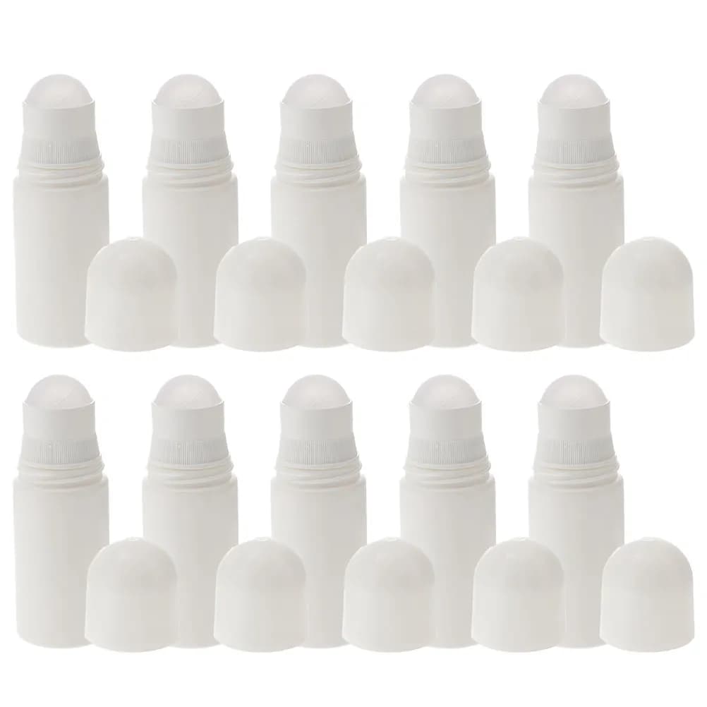 15 flaconi roll-on per oli essenziali, contenitori compatti roll-on, flaconi per profumo portatili a prova di perdite, ricaricabili per uso in viaggio