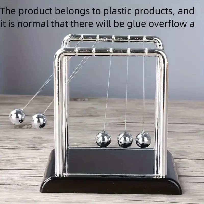 Newton plastic Christmas balls, antistress pendulum floats, toys, office decorations, creative gifts