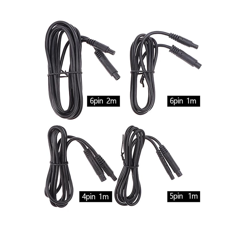 Cavo di prolunga per fotocamera per auto a 4pin 5pin 6pin Monitor HD per vista posteriore del veicolo/cavo per telecamera di backup cavo connettore maschio-femmina