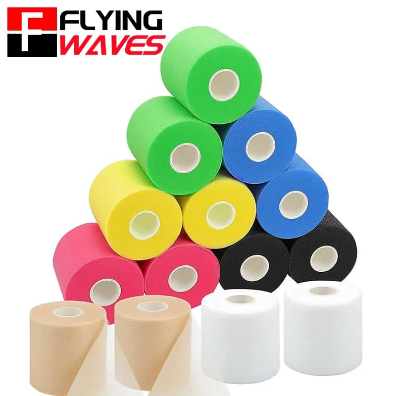 1 foam roll for underwear band, athletic, elastic, breathable, soft, protective wrapping, reduces allergies pack