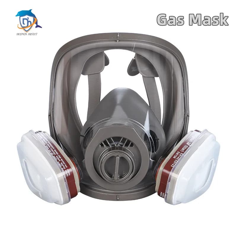 3 interfaccia 6800 combinazione maschera 6001/filtro SJL con filtro 5 n11 cotone/501 scatola filtro respiratore maschera antigas