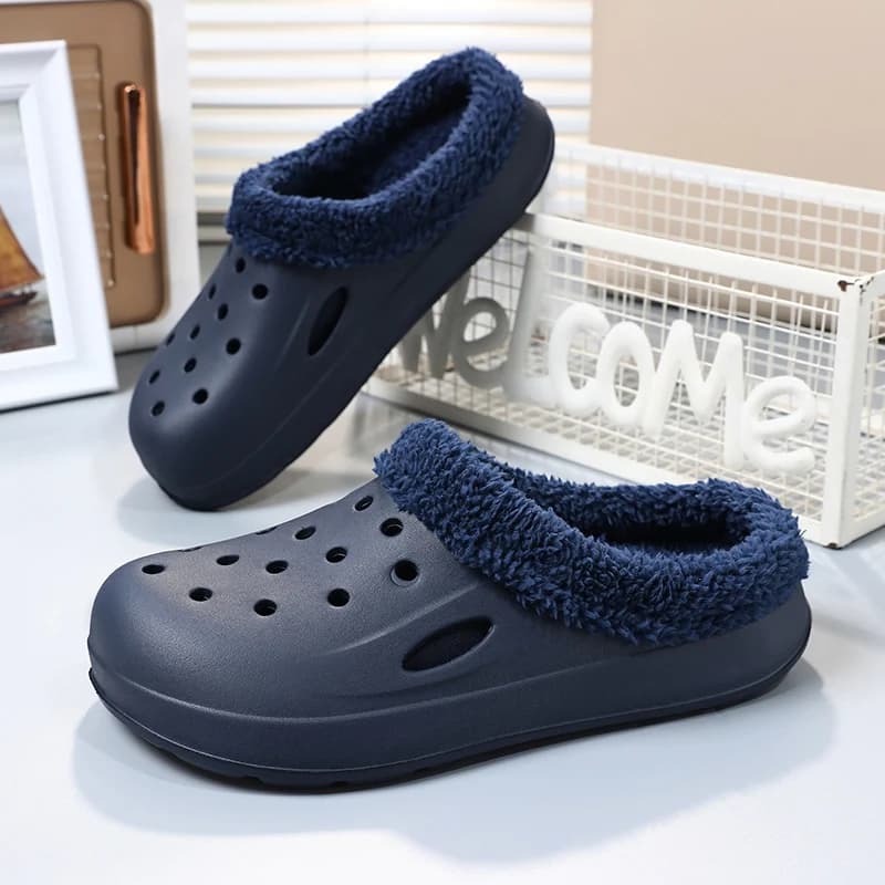 Women's Home Shoes 2024 New Winter Garden Boots Plush Hot Lining Raincoat Women's Home Hot Shoes High Quality Antiskid Growth