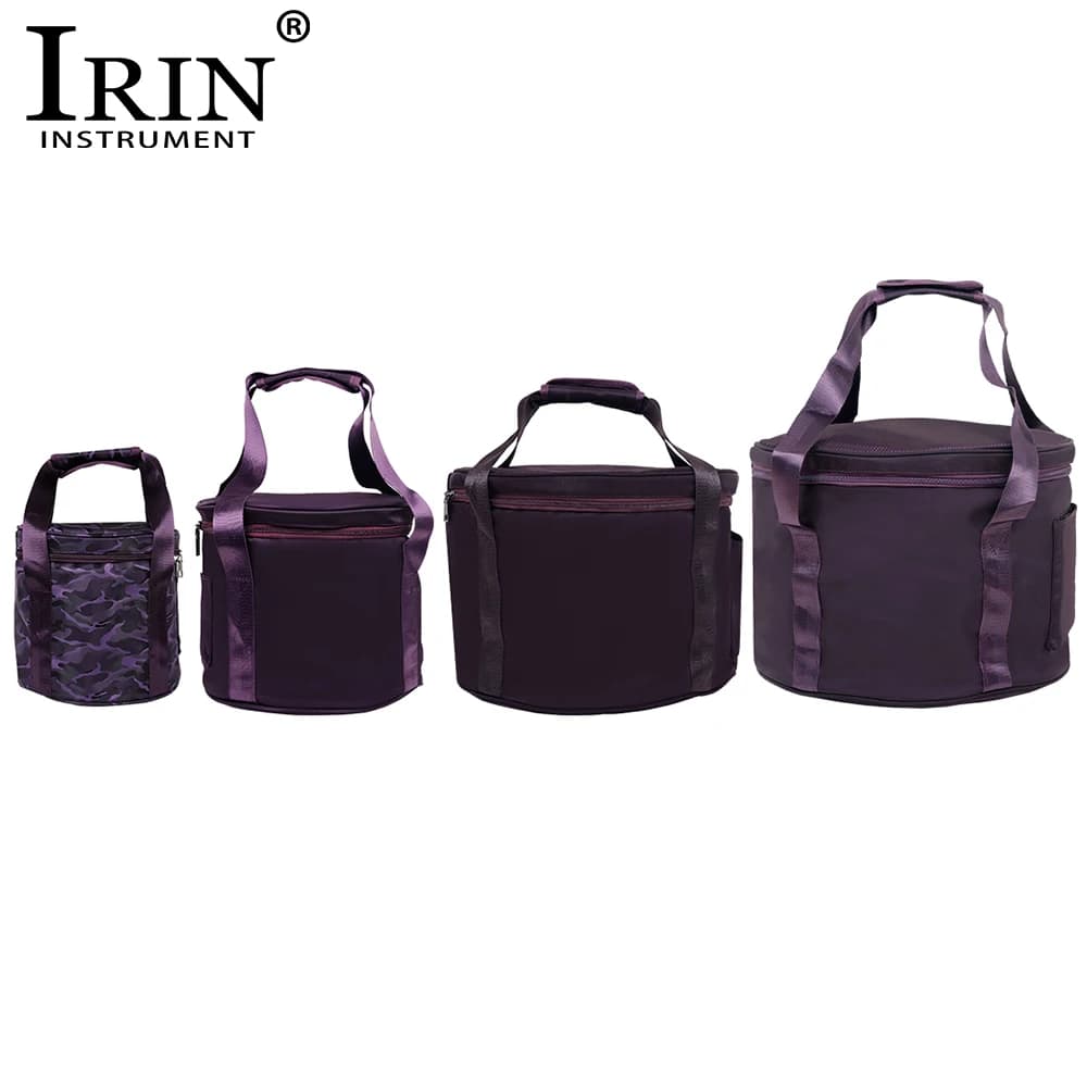 IRIN Crystal Bowl Case Purple Singing Bowl Handbag 8/10/12/14 Inch Crystal Bowls Bag Percussion Instrument Parts & Accessories