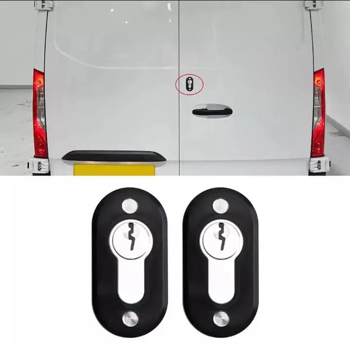 2x Manichino Falso Camper Van Porta Antifurto Deterrente Kit di Protezione di Sicurezza Serrature Deadlock Camper Roulotte RV Accessori