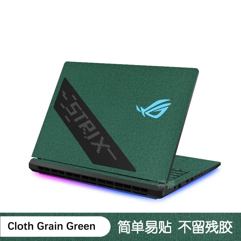 Adesivo per laptop Crazy Horse alla moda per ASUS ROG Strix SCAR 18 (2025) G835 G835L /G18 (2025) G815 Laptop da gioco da 18 pollici