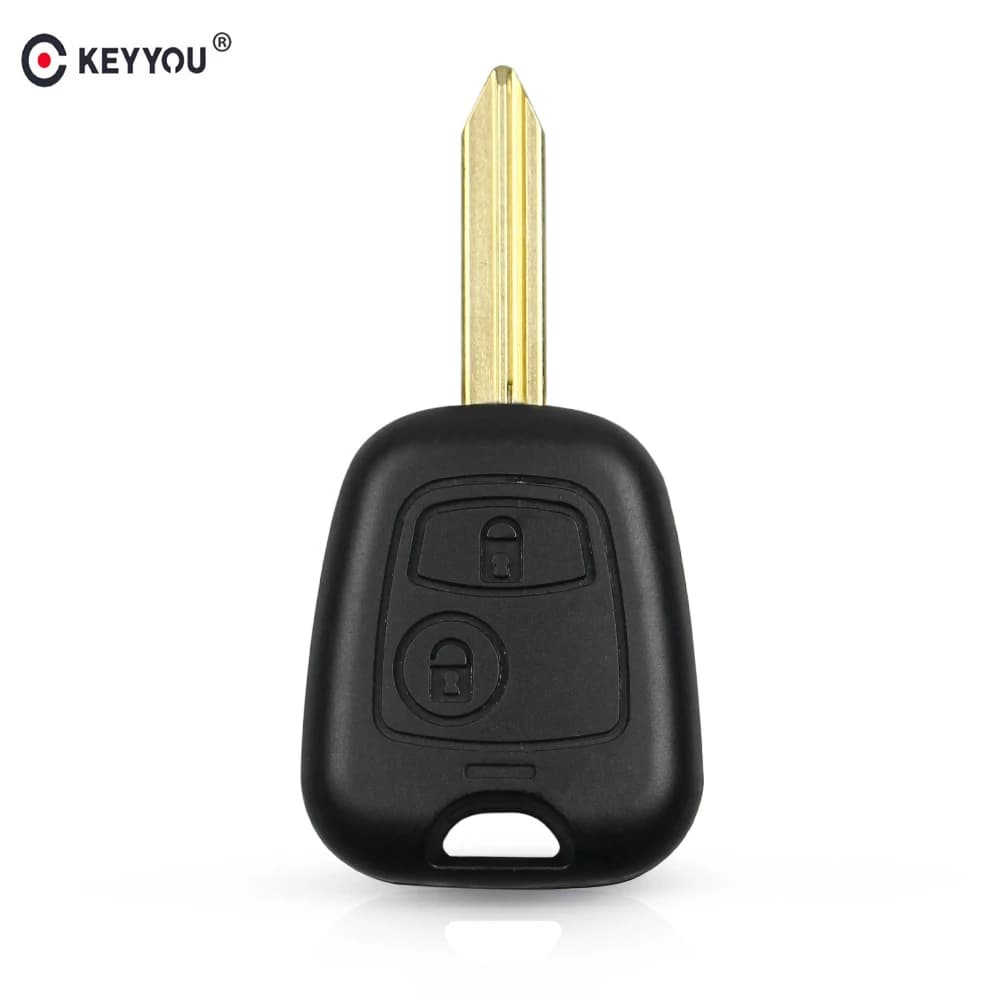 KEYYOU 2 Bottoni Chiave A Distanza Flip Fob Chiave Dell'automobile Caso Per Peugeot Partner Expert Boxer SX9 Lama Chiave Dell'automobile Borsette