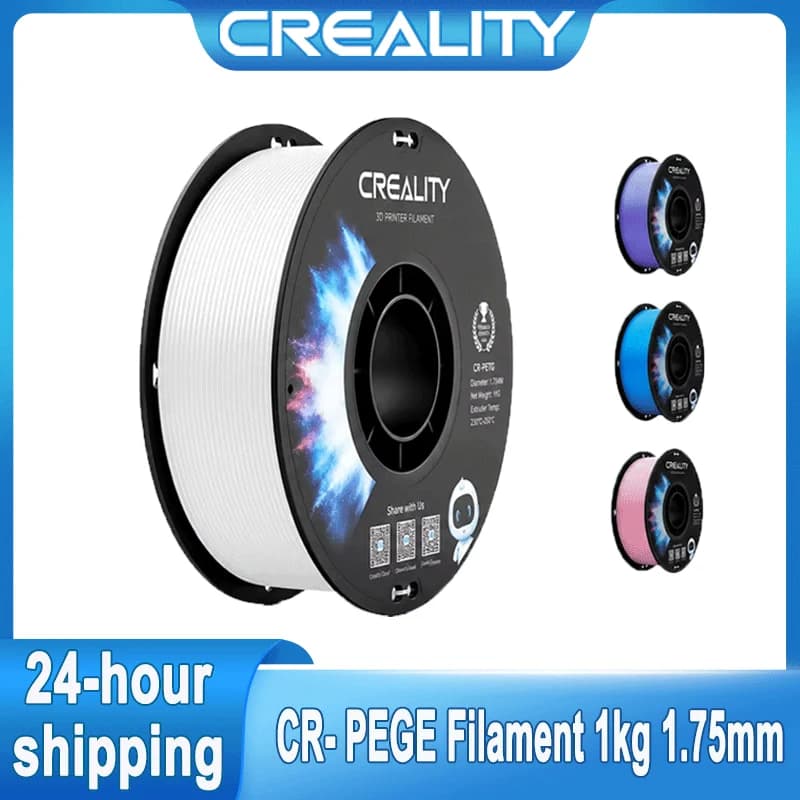 Creality Cr-petg Filament 1kg 1.75mm High-temperature Eco-friendly Odorless Non-toxic Filament With New Colors 3d Printer