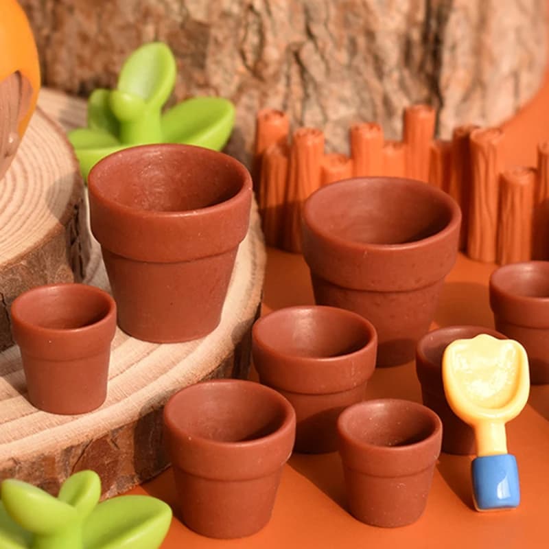 **10 pezzi di accessori in miniatura per casa delle bambole, mini vasi da fiori, modelli di mobili simulati, giocattoli per la decorazione della casa delle bambole**