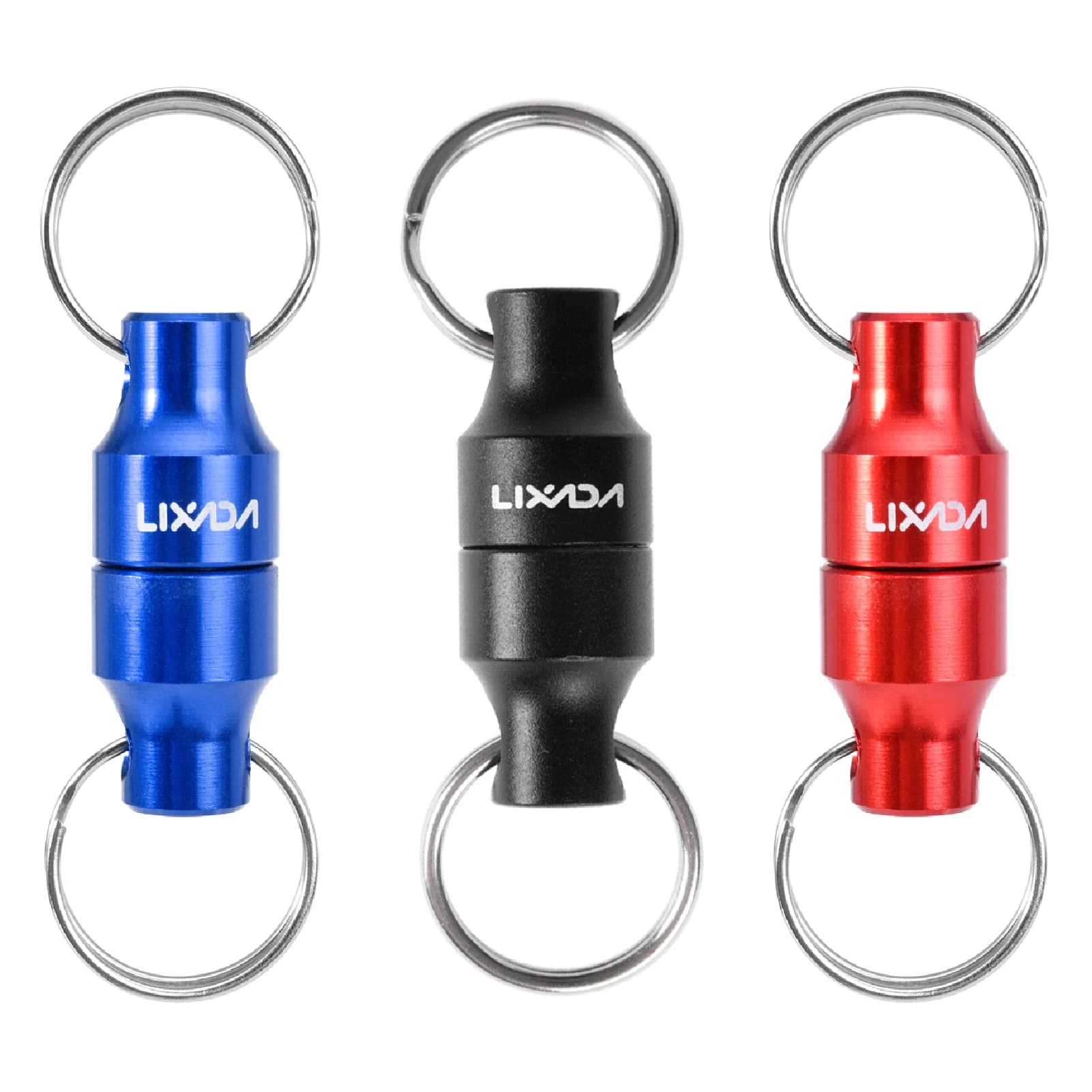Lixada Pesca a mosca Supporto magnetico per rilascio rete Keeper Clip magnetica Connettore per guadino