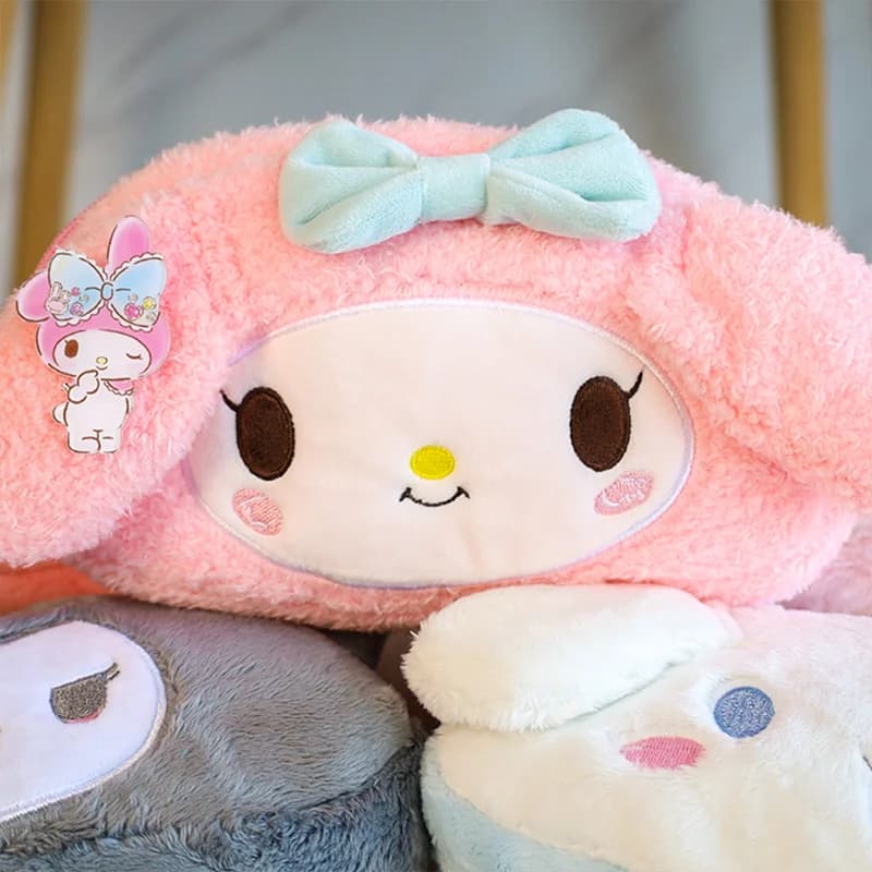 Astuccio per matite Sanrio carino Kawaii per ragazze Astuccio per matite di grande capacità Astuccio per trucco per cartoni animati di cancelleria Melody Kuromi Kirby