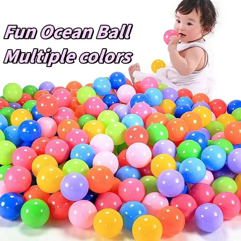 Ocean Ball Home Indoor Baby Colorful Plastic Thick Wave Ball Large Amusement Park Puzzle Toy