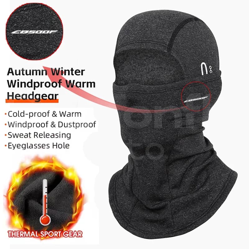 For Honda CB500F CB 500F CB500 F Winter Hot Sunset Tattico Moto MTB Integral Windproof Thermal Mask Sport Gear